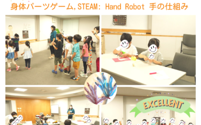 手の仕組み HAND ROBOT